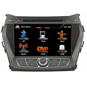 Штатная магнитола DayStar DS-7004HD для Hyundai Santa Fe 2013+ 3S
