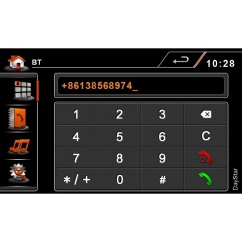 Штатная магнитола DayStar DS-7004HD для Hyundai Santa Fe 2013+ 3S