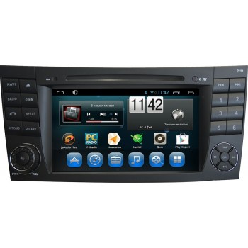 Штатная автомагнитола CarMedia QR-7006 Mercedes-Benz E-Class old на Android 9.1