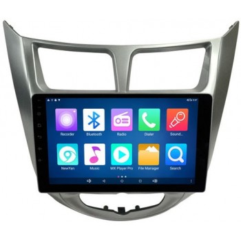Штатная магнитола CarMedia NM-9051 Hyundai Solaris 2011-2016 Android 10