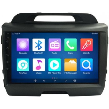 Штатная магнитола CarMedia NM-9057 Kia Sportage 2010-2016 Android 10