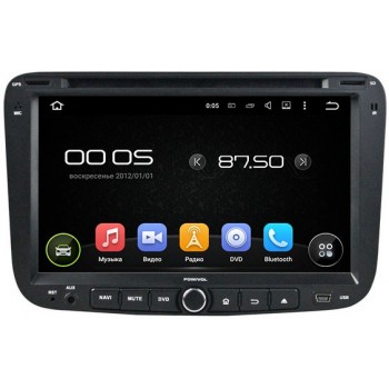 Штатная магнитола CarMedia KD-7072 Geely Emgrand EC7 2012+ Android 10