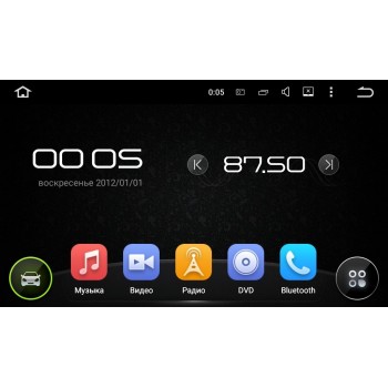 1 DIN Универсальная магнитола CarMedia KD-8600 Android 9.1