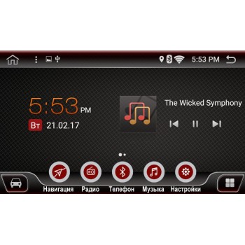Штатная магнитола Fakard 201L1 для Chevrolet Aveo II 2011+ на Android 9.1