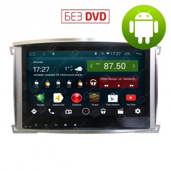 Штатная магнитола IQ NAVI T44-2908С Toyota Land Cruiser 100 (2002-2007) на Android 9.1