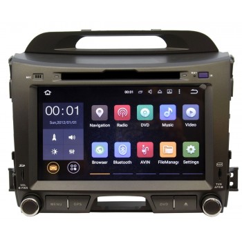 Штатная магнитола Ksize DVA-ZN7032 Kia Sportage 2010+ Android 10