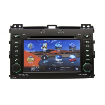 Штатная магнитола Ksize DV-CHTYPR120 Toyota Land Cruiser Prado 120, Lexus GX 02 - 09 (авто с усилителем)
