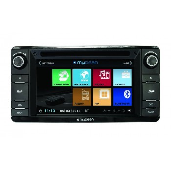 Штатная автомагнитола MyDean 3230 для Mitsubishi Outlander (2012-), ASX (2013-), Lancer X (2013-)