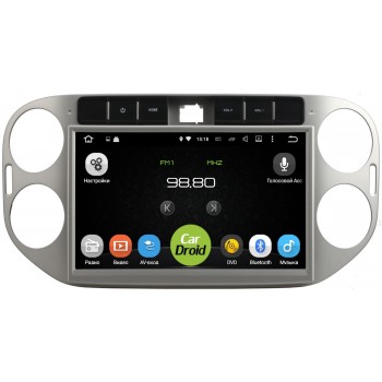 Штатная магнитола Roximo CarDroid RD-3704 для Volkswagen Tiguan 10 (Android 9.1)