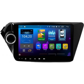 Штатная магнитола для Kia Rio 2011+ LeTrun 1526 Android 10 Intel SoFIA экран 9 дюймов