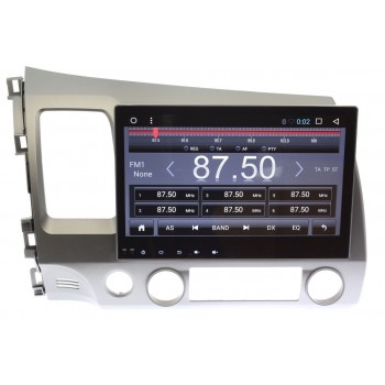 Штатная магнитола Ksize DVA-KR1054M для Honda Civic 4D 2006-2011 Android 9.1