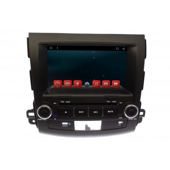 Штатная магнитола Ksize DVA-KR8007M для Mitsubishi Outlander 2007-2012 Android 9.1