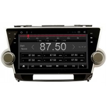 Ksize DVA-KR1027M для Toyota Highlander 2007-2014 (авто без монитора) Android 9.1