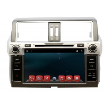 Штатная магнитола Ksize DVA-KR9000M для Toyota Land Cruiser Prado 150 2013-2016 Android 9.1